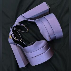 Versace platform shoes